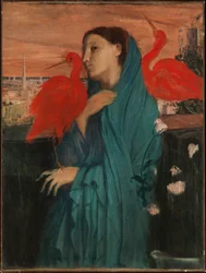 Jeune femme à l