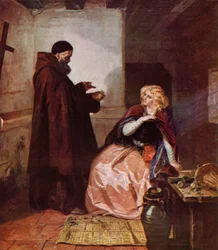 Shakespeare : Juliette et Frère Laurent, Roméo et Juliette, Acte IV, Scène 1
