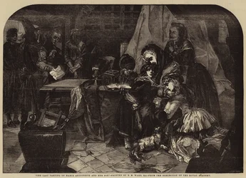 La dernière séparation de Marie-Antoinette et de son fils