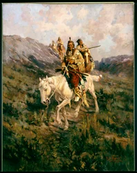 Visite à une autre tribu, 1909