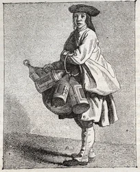 Le marchand de lanternes (gravure)