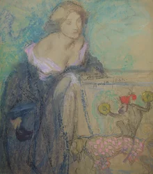 Femme au masque, 1911