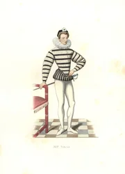 Portrait de Saint-Mégrin, France