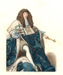 Le jeune roi Louis XIV de France (1638-1715) (détail)