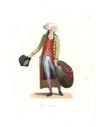 Jeune homme à la mode