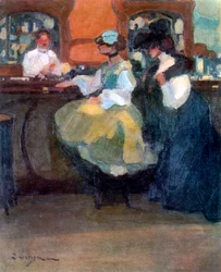 Bar Tabarin, vers 1905