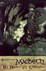 Macbeth : Affiche pour la production de 1914