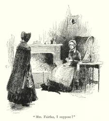 Illustration pour Jane Eyre de Charlotte Brontë