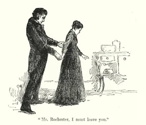 Illustration pour Jane Eyre de Charlotte Brontë