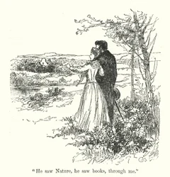 Illustration pour Jane Eyre de Charlotte Brontë