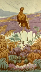 Vue sur la lande, vers 1930