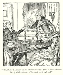 Illustration pour Le Vicaire de Wakefield par Oliver Goldsmith