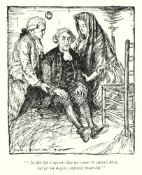 Illustration pour Le Vicaire de Wakefield par Oliver Goldsmith