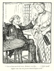 Illustration pour Le Vicaire de Wakefield par Oliver Goldsmith