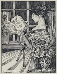Illustration de Tennyson pour A Dream of Fair Women and Other Poems