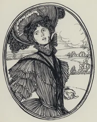 Illustration de Tennyson pour A Dream of Fair Women and Other Poems