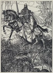 Illustration de Tennyson pour A Dream of Fair Women and Other Poems