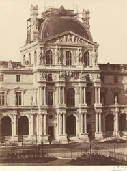 Vue du Louvre, 1855-1857 (photo)