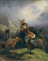 En rentrant des montagnes