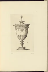 [Dessin pour un vase par Virgil Solis]