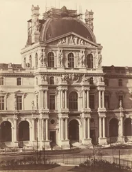 Vue du Louvre, 1855-1857