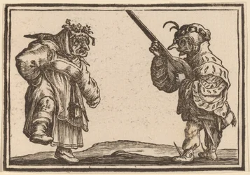 Danseurs avec luth