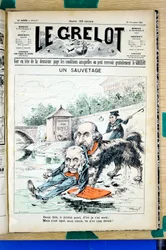 Couverture de "Le Grelot", numéro 1337, Satirique en Couleurs