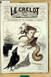 Couverture de "Le Grelot", numéro 348, Satirique en Couleurs