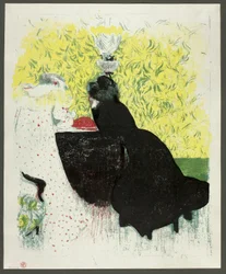 Les deux belles-sœurs, planche douze de Paysages et intérieurs