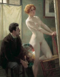 Atelier du peintre, 1885