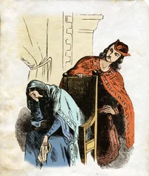 Illustration pour Ivanhoé (eau-forte)