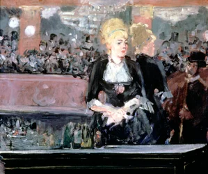Bar aux Folies Bergère, 1881