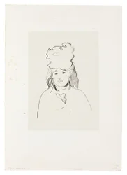 Berthe Morisot en silhouette