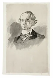 Charles Baudelaire, visage plein III