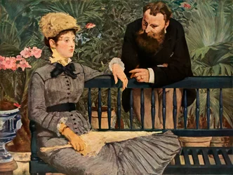 Dans la serre, 1879, 1937