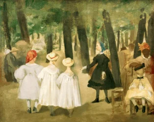 Enfants aux Tuileries
