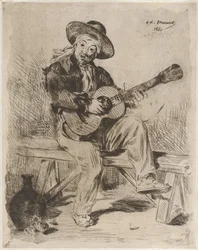 Le chanteur espagnol, ou Le guitarero
