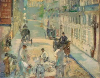 Les Paveurs de la Rue de Berne, 1878