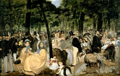Musique dans les jardins des Tuileries