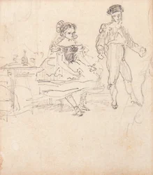 Couple espagnol, 1862