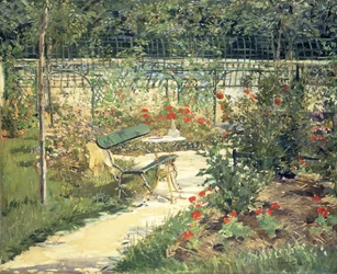 Le banc dans le jardin de Versailles, 1881