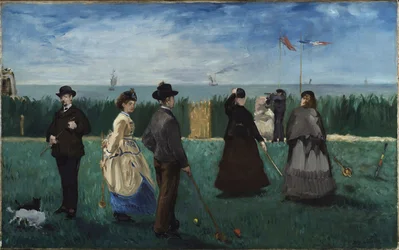 Partie de Croquet à Boulogne-sur-Mer