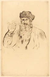 Le fumeur, 1866