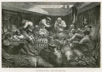 Perdus et épuisés de fatigue, l