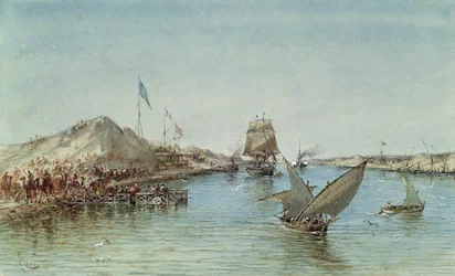 Navigation sur le canal de Suez, d