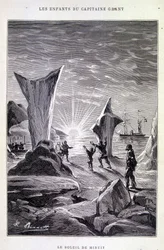 Le Soleil de Minuit dans "Les Enfants du capitaine Grant" par Jules Verne