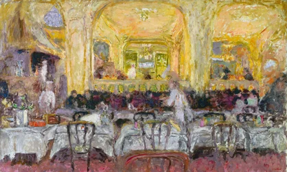 Café Wepler, vers 1908-10, retravaillé en 1912