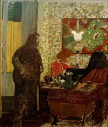 Intérieur avec Misia Natanson au piano (Cipa écoutant Misia)