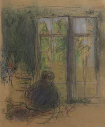 Madame Vuillard à la fenêtre, 1915
