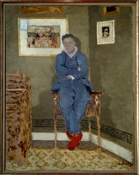 Portrait du peintre Félix Vallotton (1865-1925)
